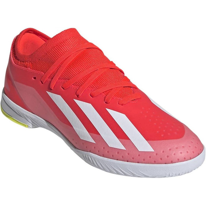 Дитячі футбольні бутси adidas X Crazyfast Messi.3 Indoor для залу, 36 2/3 EU, червоно-біло-жовті