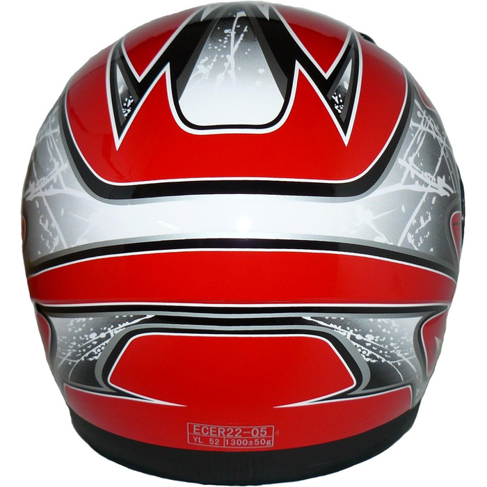 Дитячий мотошолом protectWEAR SA03 червоний, XXXS (Youth S)