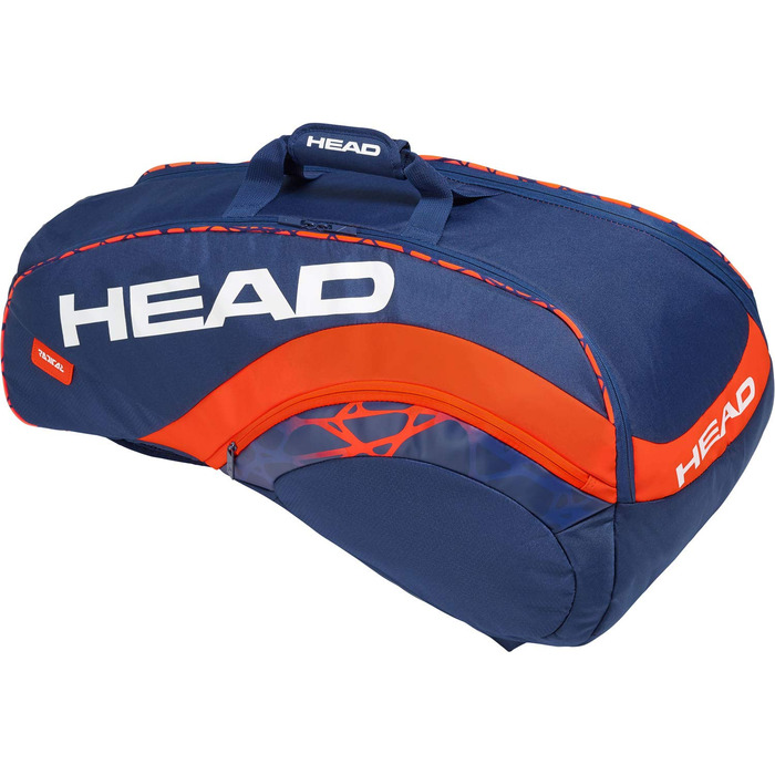 Спортивна сумка HEAD Radical 9R Supercombi для тенісу, темно-синя, на 7-9 ракеток
