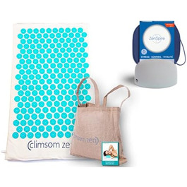 Набір для акупунктури Zen-Paket: біомат Climsom Zen + дихальний тренажер Zenspire V2 Coach для серцевої когерентності