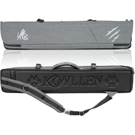 Чохол для бильярдного кия KONLLEN 2x4 Oxford Cloth - сірий