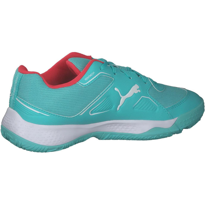 Дитячі кросівки PUMA Solarflash Jr для легкої атлетики (37 EU, Elektro Aqua Sunblaze Puma White)