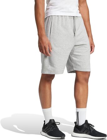 Чоловічі спортивні шорти adidas Performance Essentials Big Logo (розмір M, колір Medium Grey Heather/Black)