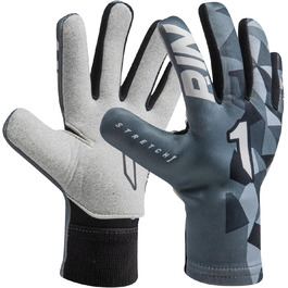 Воротарські рукавички Rinat Meta Tactik As для підлітків, унісекс, початковий рівень, помаранчеві з малюнком зигзаг (Sunset Chevron)