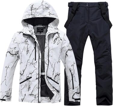 Сніговий костюм чоловічий HOUZONIY (XL, 009WT+Чорний) - комплект 2 шт.