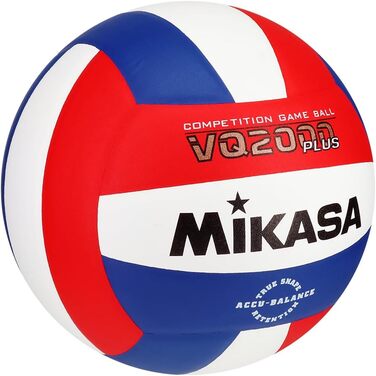 Волейбольний м'яч Mikasa VQ2000 Micro Cell – червоний, білий, синій