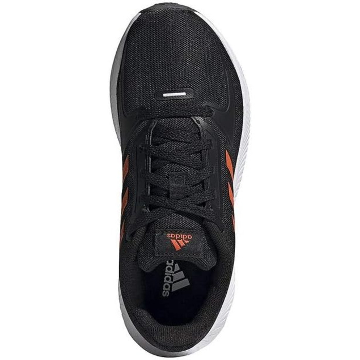 Кросівки дитячі adidas Runfalcon 2.0 чорно-помаранчеві, 28.5 EU