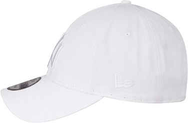 Кепка бейсболка New Era 9Forty Strapback New York Yankees, універсальний розмір, біла