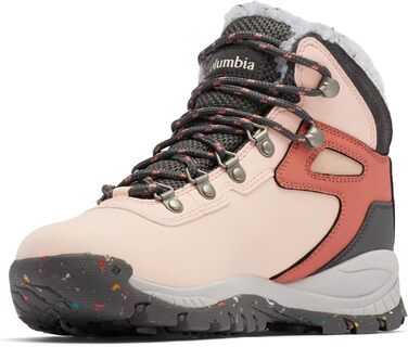 Жіночі трекінгові черевики Columbia Newton Ridge Plus Omni Heat (42 EU, Помаранчевий/Темний сірий)