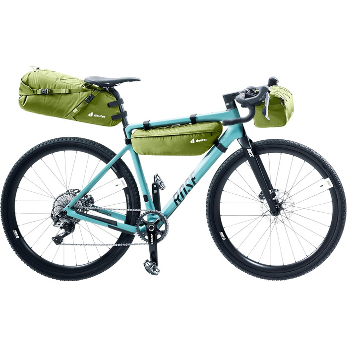 Велосипедна сумка на раму Deuter Mondego FB 6, 6 л, зелена