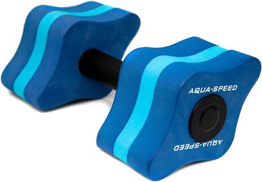 Aqua Speed гантелі для водної аеробіки з EVA-піни, для дорослих, плавання, аквафітнес, тренування у басейні, водний спорт
