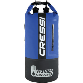 Водонепроникний мішок CRESSI Unisex, 20 літрів, чорний/синій, біколорний