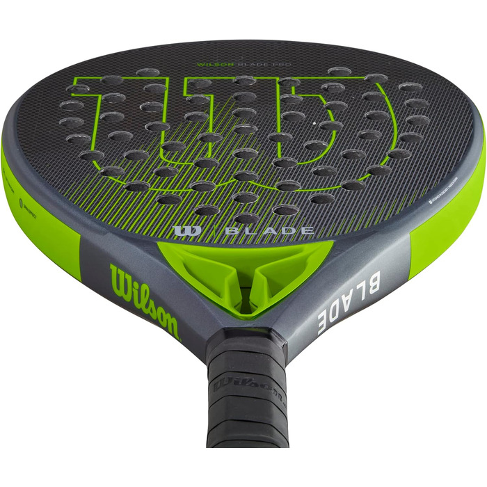 Падельна ракетка Wilson Blade Pro V2, чорна/неонова зелена