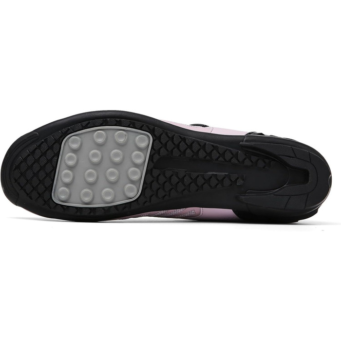 Жіночі велотуфлі для шосе та гірського велосипеда з поворотним диском, неслизькі, легкі, рожеві, 41 EU