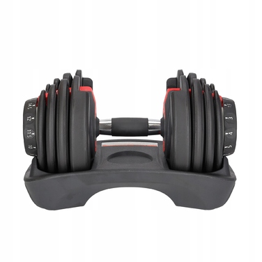 Регульовані гумовані гантелі 4FIZJO 1 x 16 кг