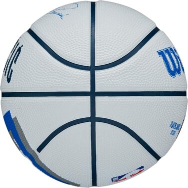 Баскетбольний м'яч Wilson NBA Player Icon Luka Doncic, розмір 7 (74,9 см) та міні розмір 3 для вулиці