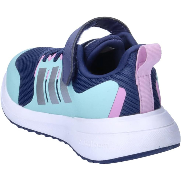 Дитячі кросівки Adidas Fortarun 2.0 для бігу, 29 EU, темно-синій, сріблястий, аква