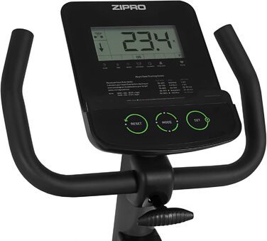 Велотренажер Zipro Easy, магнітний ергометр для дому, до 150 кг, фітнес-велосипед з батарейним живленням