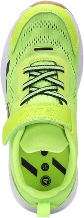 Дитячі кросівки JAKO J-TF Play Ev (38 EU, неоновий жовтий, чорний)