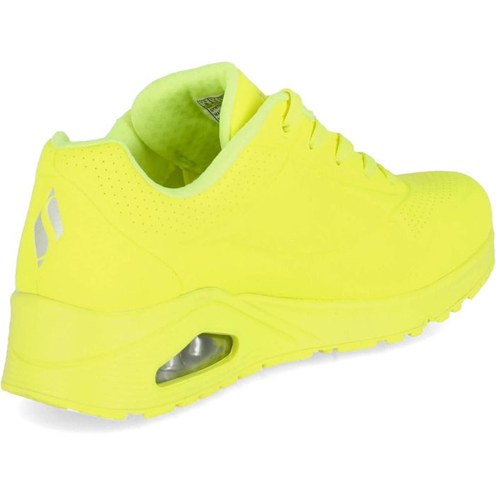 Кросівки жіночі Skechers UNO Night Shades Neon Yellow Durabuck 42 EU
