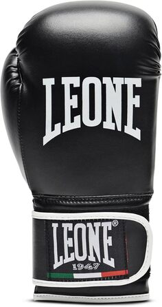 Боксерські рукавички LEONE 1947 Flash, унісекс, 8 унцій, чорні