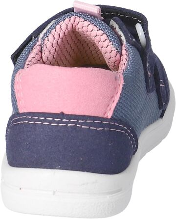 Черевики RICOSTA для дівчаток та хлопчиків SAM, дитячі черевики для перших кроків, ширина: середня, знімна устілка, веганські (24 EU, Ozean Nebel Rosa 140)