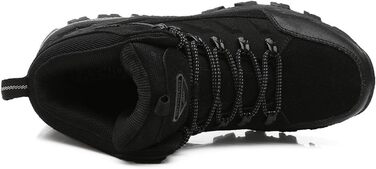 Черевики для трекінгу жіночі/чоловічі Outdoor, спортивні, з неслизькою підошвою, зручні, легкі, туристичні черевики, напівчеревики (41 EU, Black 1)