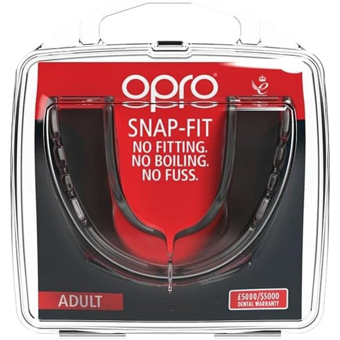 Захист для зубів OPRO Snap-Fit для спорту (для дорослих та дітей), прозорий