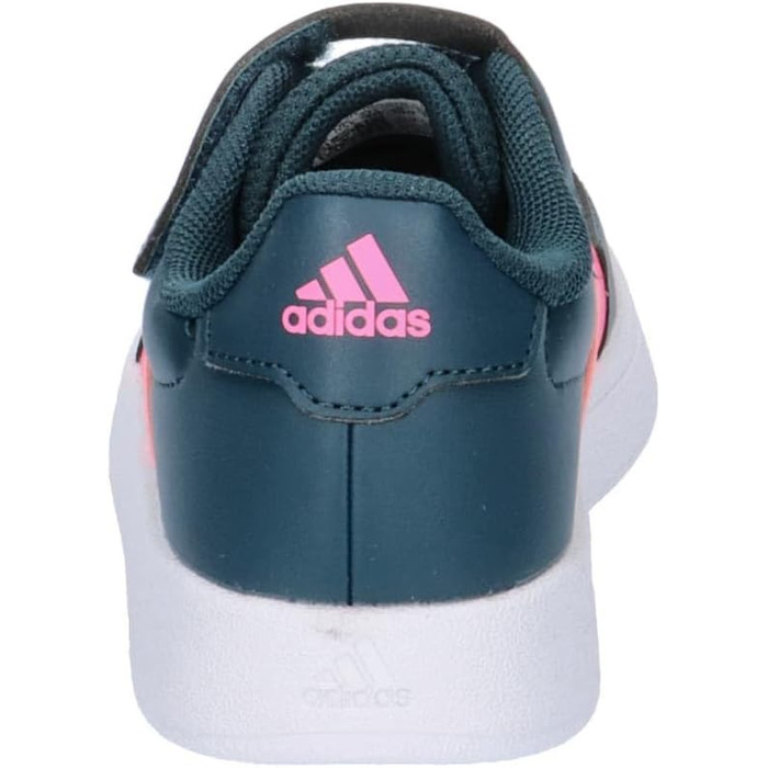 Кросівки adidas Breaknet Lifestyle Court для дітей та дорослих, білі, рожеві, чорні (36 2/3 EU)