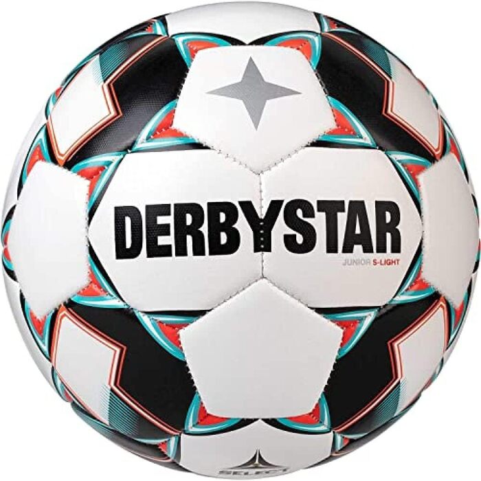 Футбольний м'яч Derbystar S-Light Junior, розмір 5, білий, для дітей