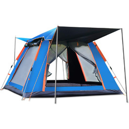 Намет Ergocar для кемпінгу на 3-4 особи: водонепроникний, легкий, швидко встановлюється, для відпочинку на природі