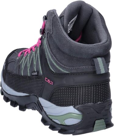 Жіночі трекінгові черевики CMP Rigel Mid Wmn Wp, Антрацит/Мінерально-зелений, 40 EU