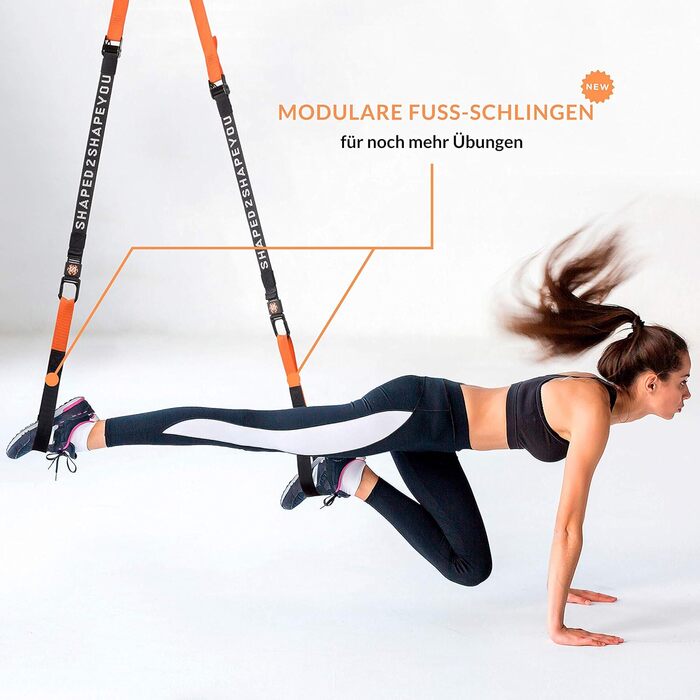 Преміум набір для тренувань Sling Trainer V.2025 з рушником, рюкзаком та інструкцією - підвісний тренажер для функціональних тренувань з кріпленням до дверей + сертифікат якості