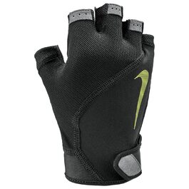 Рукавиці спортивні Nike Elemental Fitness для тренувань у залі, чорно-сірі, розмір S
