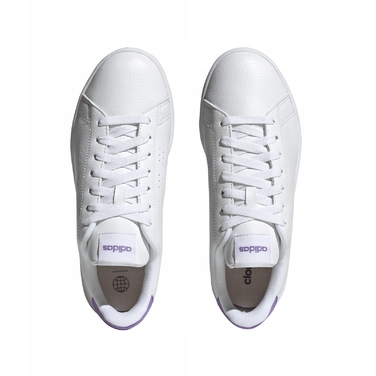 Жіночі кросівки adidas Advantage Cloudfoam, шкіра, білі, lifestyle, р. 38