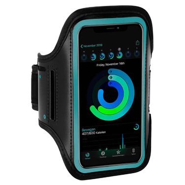 Спортивний браслет ONEFLOW для Samsung Galaxy A54 5G – тримач для телефону на руку для бігу, фітнесу та активного відпочинку, синій