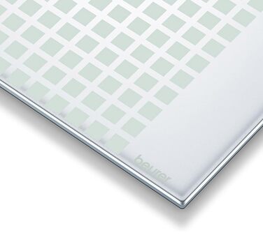 Ваги скляні Beurer GS 206 Squares, сірі, електронні