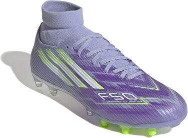 Жіночі футбольні бутси adidas F50 Sparkfusion League Firm Ground, Violet Tone/Lucid Lemon/Purple Rush, розмір 36 EU