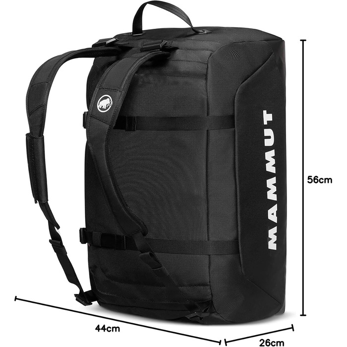 Сумка для багажу Mammut Cargon 60 л чорна, унісекс