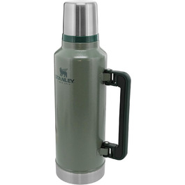 Термос Stanley Classic Legendary, нержавіюча сталь, 1 л, зберігає тепло/холод до 48 годин, BPA-free, для напоїв, підходить для посудомийки