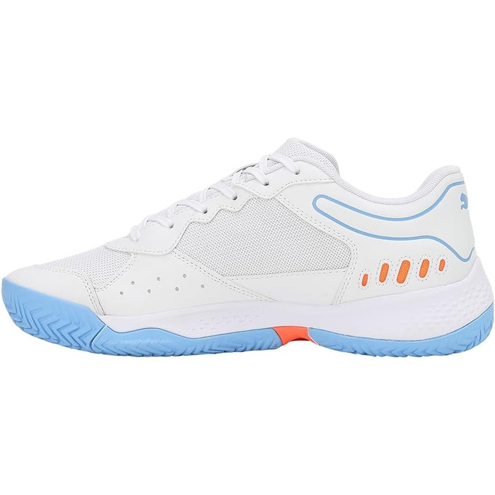 Футбольні бутси PUMA Solarsmash Rct для чоловіків, 44.5 EU, білий, чорний, блакитний