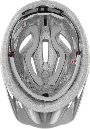 Жіночий велосипедний шолом Uvex Onyx, 52-57 см, бірюзовий