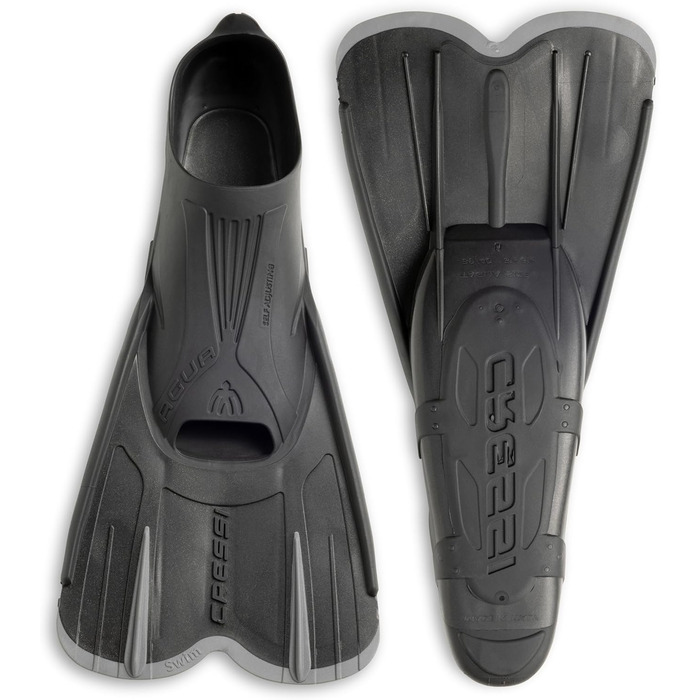Ласти CRESSI Agua Short 43/44 Schwarz - для снорклінгу, плавання та тренувань