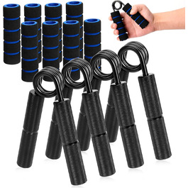 Набір для тренування рук та пальців (4 шт.), алюмінієвий підлокітний тренажер, тренажер сили хвата, тренажер м'язів рук для зміцнення хвата, нарощування м'язів та реабілітації рук (50/100/150/200 LBS)