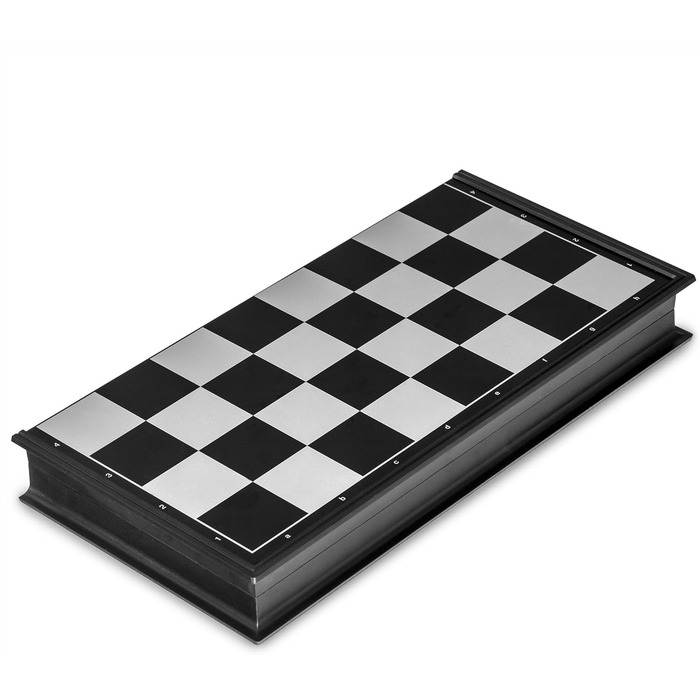 Набір для подорожей 2 в 1: шахи та шашки з магнітами - 31.8 см