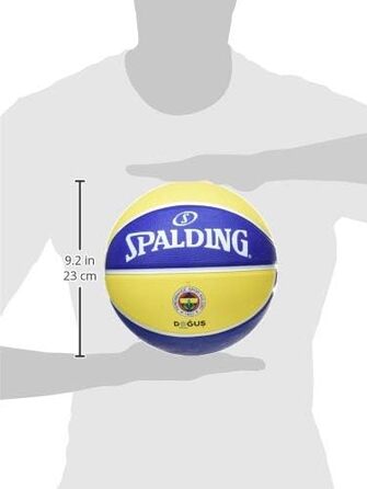 Баскетбольний м'яч Spalding Euroleague CSKA Replica розмір 7