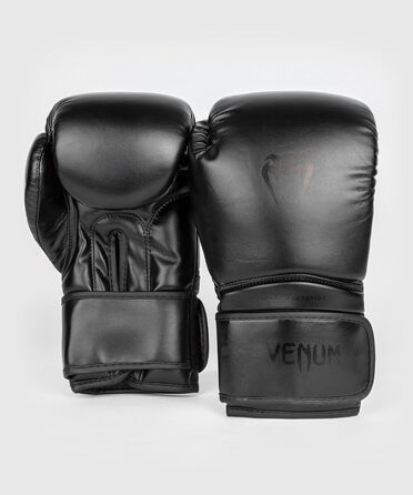 Дитячі боксерські рукавички Venum Contender 1.5, чорний/чорний, 8 Oz