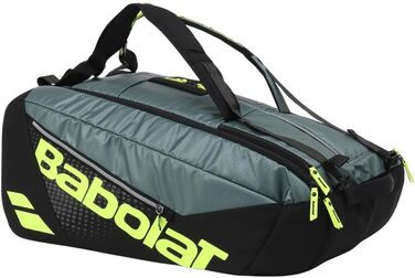 Ракетка для тенісу Babolat Pure Aero RH x12 (Сірий/Чорний/Жовтий) - професійна, для гри на корті