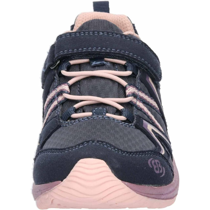 Дитячі трекінгові черевики Brütting Rockwall (30 EU, морський/рожевий)