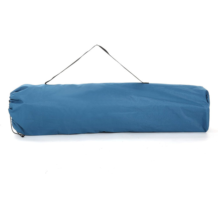 Складаний кемпінговий стілець ARROWHEAD OUTDOOR Deluxe з вбудованим охолоджувачем та підстаканником, водовідштовхувальна тканина (Синій, Стандарт)